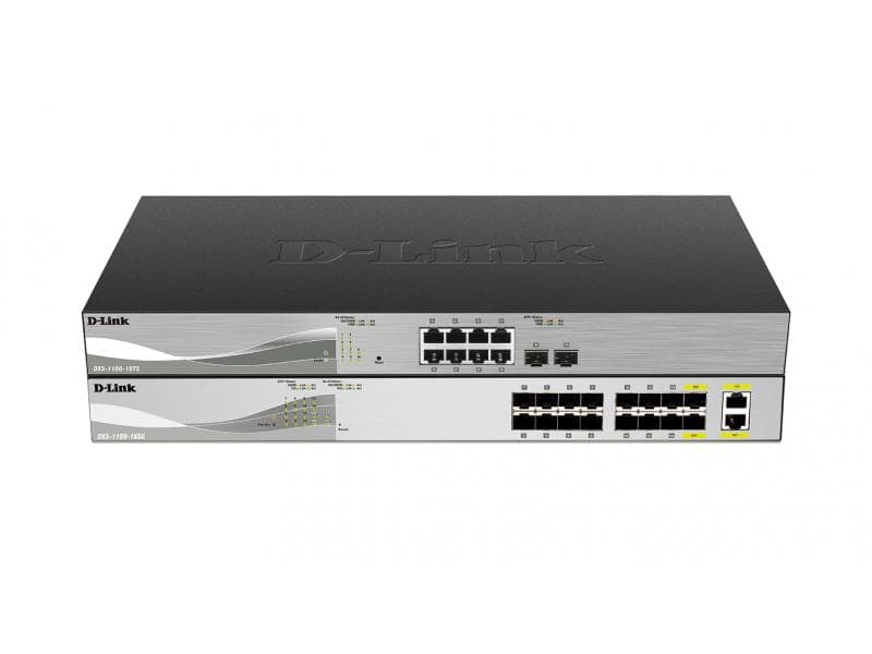 DLINK 16-Port Smart Switch DXS-1100-16SC - DXS-1100-16SC