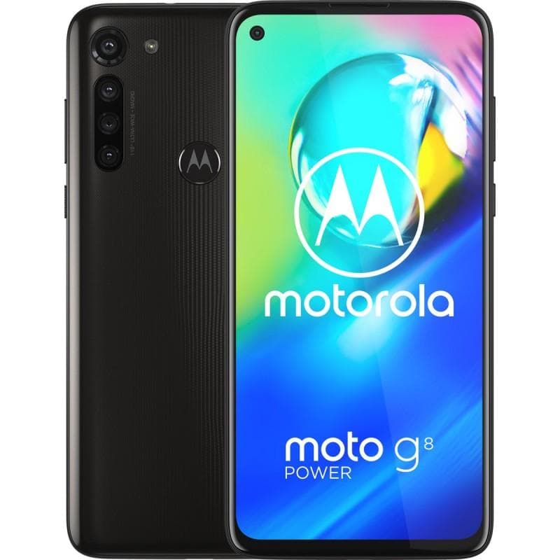Motorola XT2041-3 moto g8 power Dual Sim 4+64GB smoke black DE - PAHF0000DE