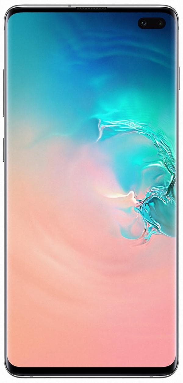 Samsung Galaxy S10+ 128GB Prism Smartphone Dual-SIM White SM-G975FZWDDBT