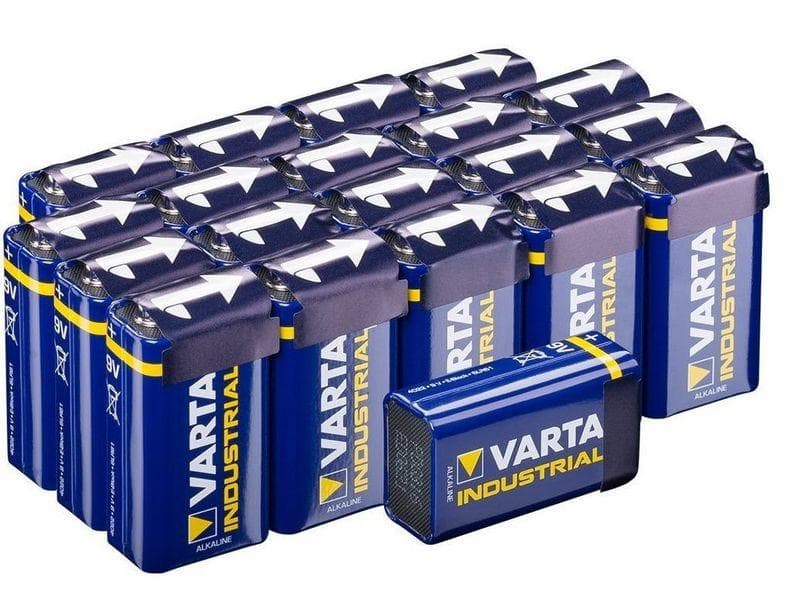 Varta Batterie Alkaline E-Block 6LR61 9V Bulk (1 Pcs) 04022 211 111