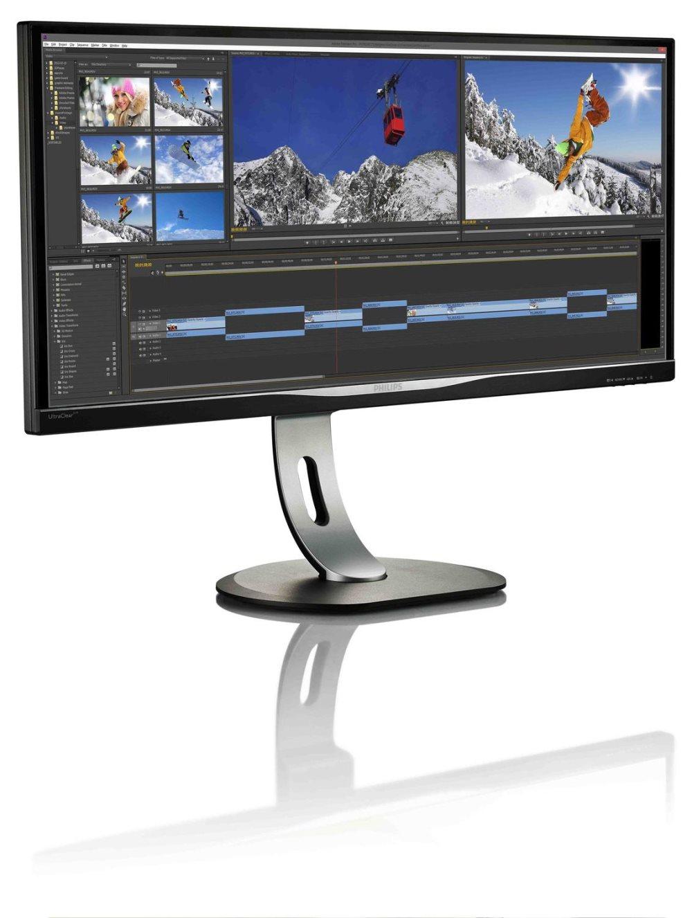 PHILIPS 86,7cm 34 W IPS VGA DVI-D HDMI DP USB BDM3470UP/00