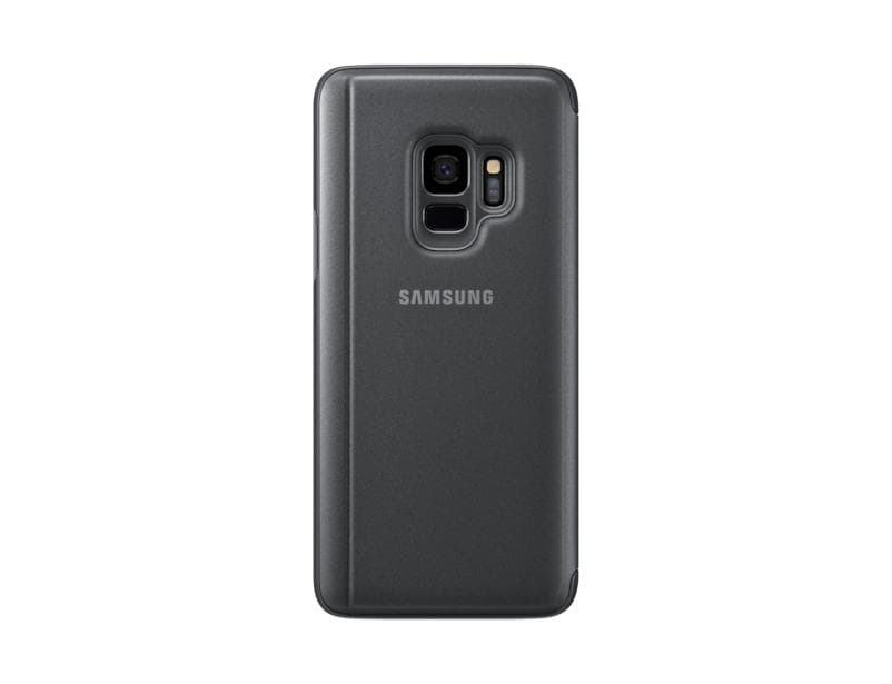 Samsung Galaxy S9 Clear-View Standing Cover Black EF-ZG960CB