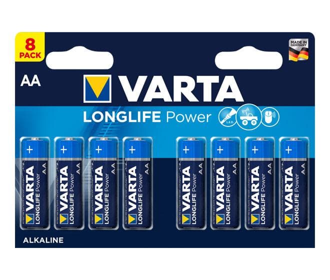 Batterie Varta Alkaline Mignon AA High En. Blister (8er Pack) 04906 121 418