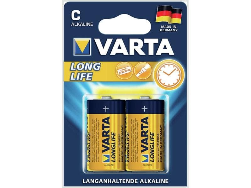 Varta Batterie Alkaline Baby C LR14 1.5V Blister (2-Pack) 04114 110 412