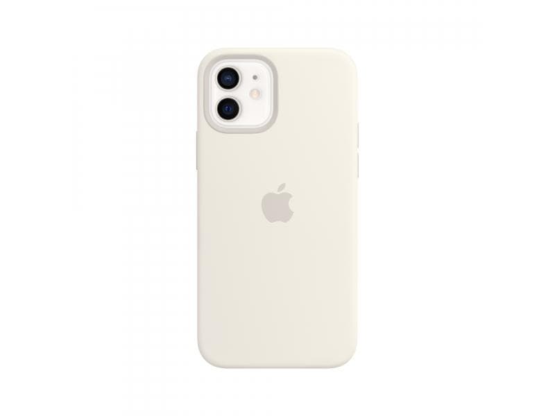 Apple Silikon Case mit MagSafe für iPhone 12/12 Pro white- MHL53ZM/A