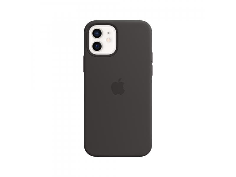 Apple iPhone 12/12 Pro Silicone Case with MagSafe - Black - MHL73ZM/A