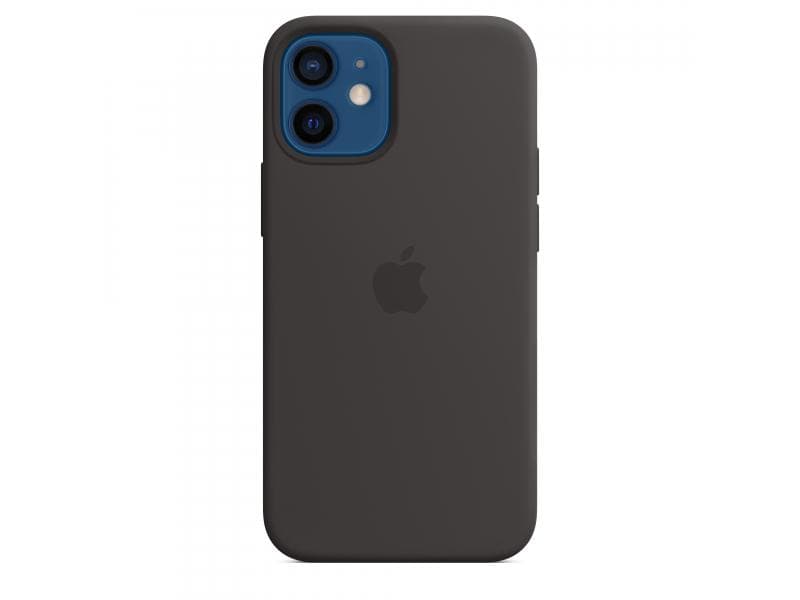 Apple iPhone 12 mini Silicone Case with MagSafe - Black - MHKX3ZM/A