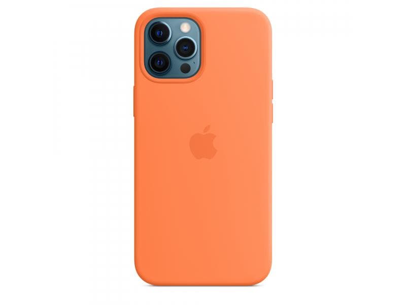 Apple iPhone 12 Pro Max Silicone Case with MagSafe - Kumquat - MHL83ZM/A