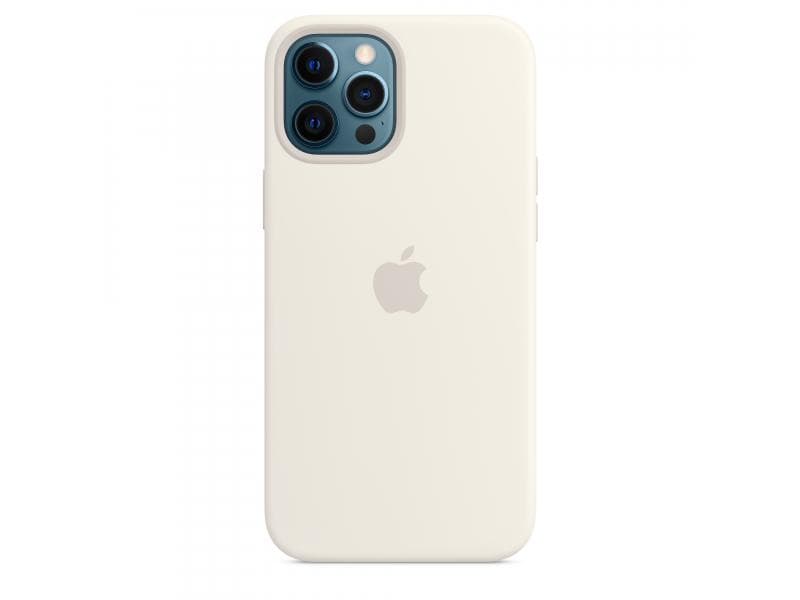 Apple iPhone 12 Pro Max Silicone Case with MagSafe - White - MHLE3ZM/A