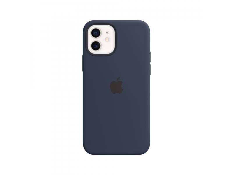 Apple iPhone 12/12 Pro Silicone Case with MagSafe - Deep Navy - MHL43ZM/A