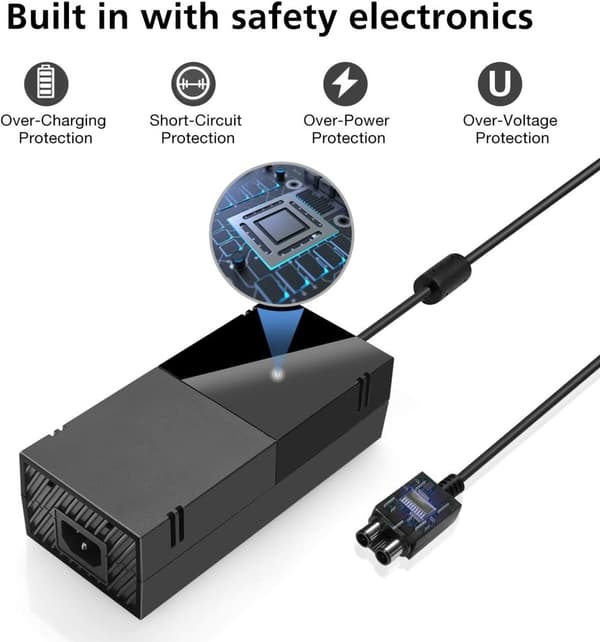 Strömadapter AC adapter till Microsoft Xbox One