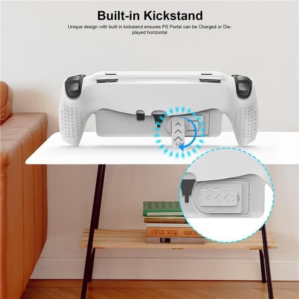 JYS PS5 Portal Skal TPU JYS-P5183 Kickstand - Vit