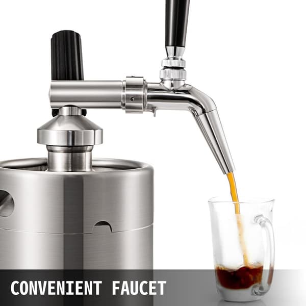 2L portabel kallbryggt kaffemaskin med kran, stor kapacitet, lätt att använda och ren, bred applikation