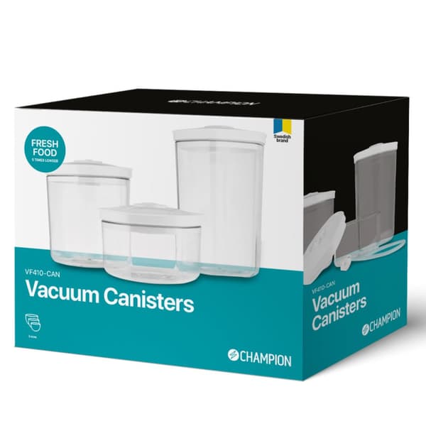 Vakuumbeholder Universal 3-pak (0,7L 1,4L 2L)