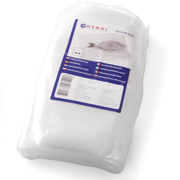 Räfflade påsar för bandvakuumförpackningsmaskiner 200x300mm 100 st.