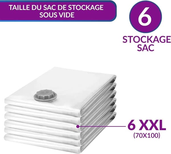 Vakuumpåsar XXL 6-pack IMOHA