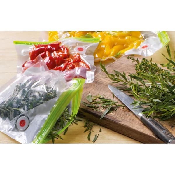 Fryspåsar - BOSCH - MSZV0FB3 - 3-pack - 3,8 l - Vakuumförslutning med dragkedja