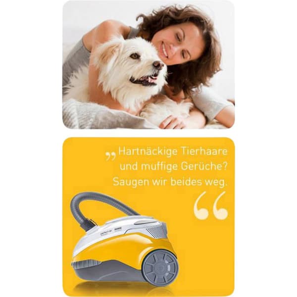 Thomas Perfect Air Animal Pure Dammsugare Utan påse, Cyklon-teknik