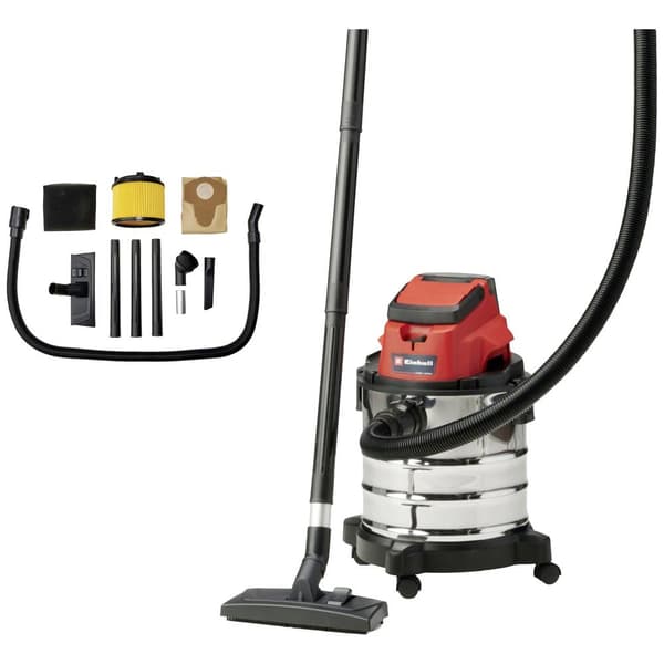 Einhell Power X-Change TC-VC 18/20 Li S-Solo 2347130 Grovdammsugare 20 l utan batteri , utan laddare