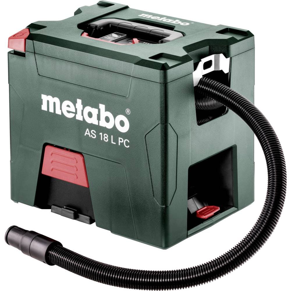 Metabo AS 18 L PC 602021850 Torrdammsugare Set 7.50 l utan batteri , Dammklass L certifierad