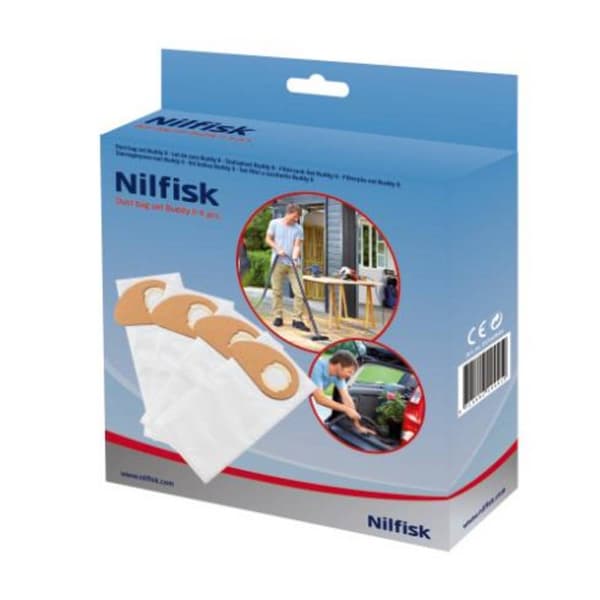 Nilfisk 81943048 Dammsugarpåse filter Set 4 st 1 st