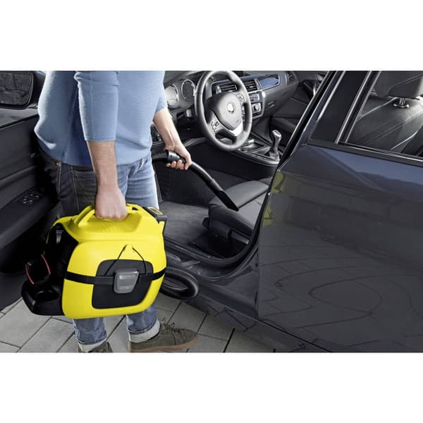 Kärcher Home & Garden WD 1 Compact Battery 1.198-301.0 Grovdammsugare 230 W 7 l inkl. 1 batteri