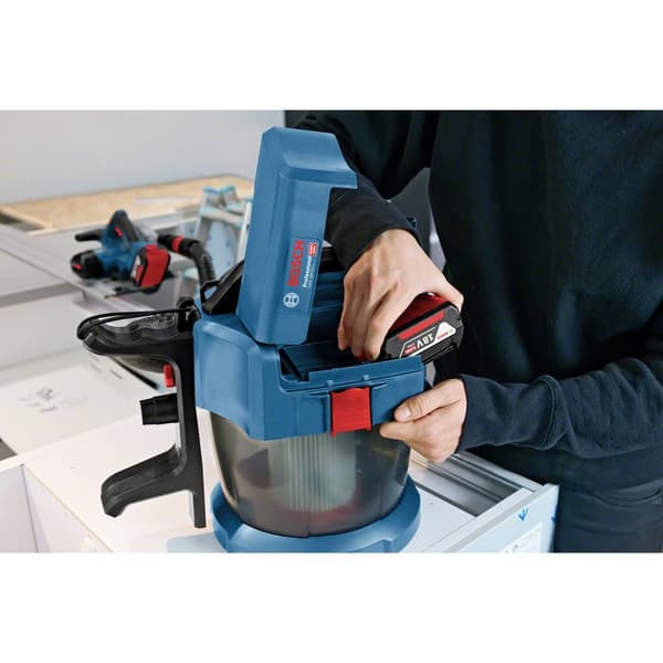 Bosch Professional GAS 18V-10 L 06019C6302 Grovdammsugare 10 l utan batteri , Dammklass L certifierad