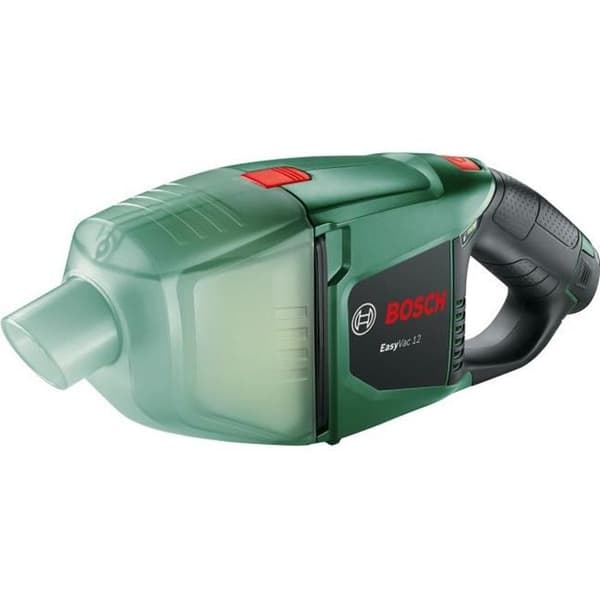 BOSCH EasyVac 12 trådlös dammsugare, 2,5 Ah batteri Svart, Grön