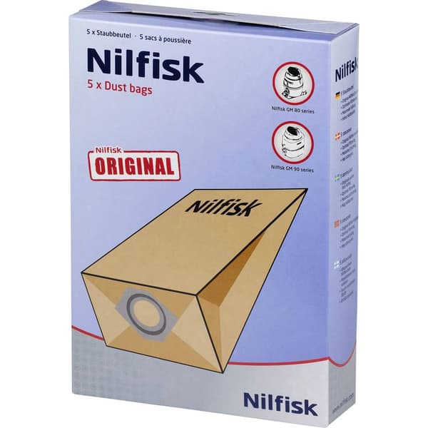 Nilfisk Dammsugarpåsar 5 st