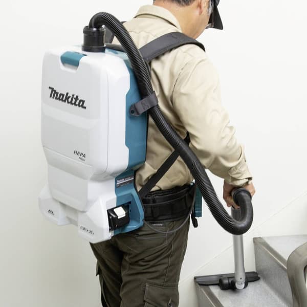 Makita DVC660Z Batteridriven ryggsäcksdammsugare utan batteri