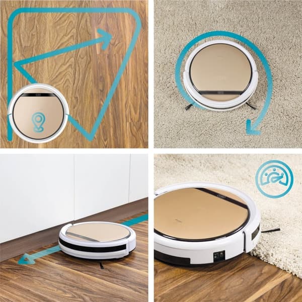 ZACO V5sPro robotstøvsuger med moppefunktion, guld