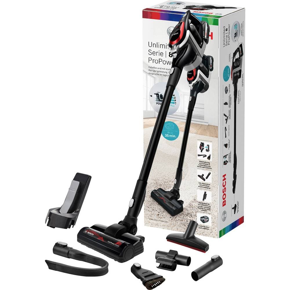Bosch Home and Garden Unlimited Serie 8 Handdammsugare sladdlös 18 V Svart