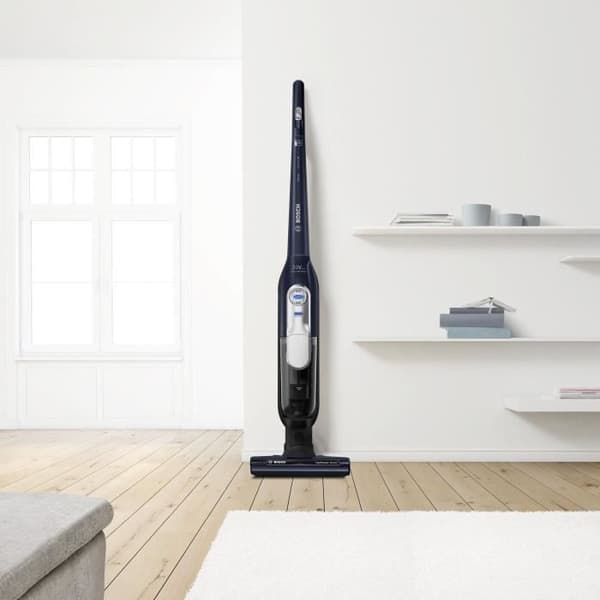 BOSCH BCH85N - Athlet laddningsbar stick dammsugare - 20V max Li -on batterier - 900 ml behållare - 2 hastigheter + turbo - Blå