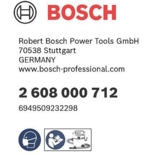 Bosch Accessories 2608000712 Sugslang 1 st