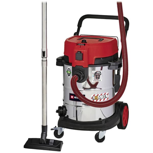 Einhell TE-VC 2350 SACL 2342475 Grovdammsugare 50 l Röd, Rostfritt stål