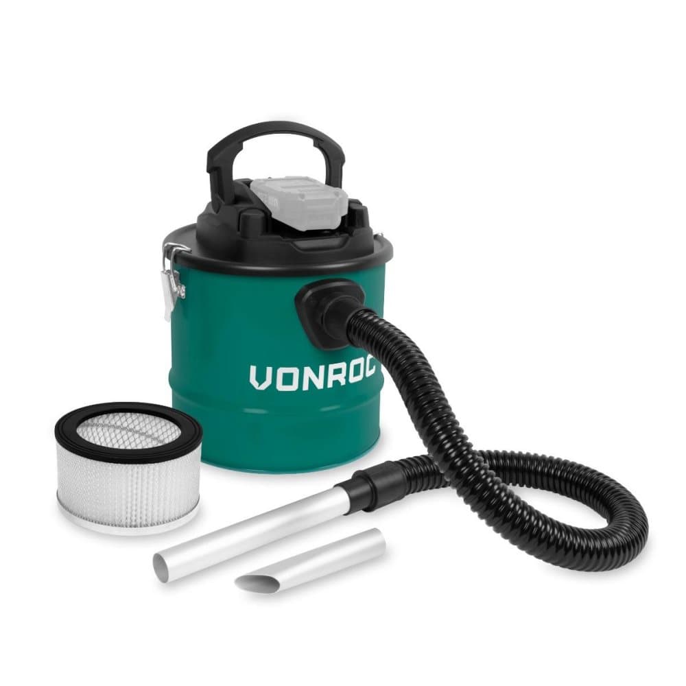 VONROC Batteridriven askdammsugare 20V - 12L tank | Exkl. Batteri och snabbladdare