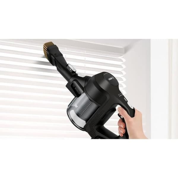 BOSCH BBS611BSC - Sladdlös multifunktions kvastdammsugare - svart - integrerad handdammsugare - 2 hastigheter - 30 min drifttid
