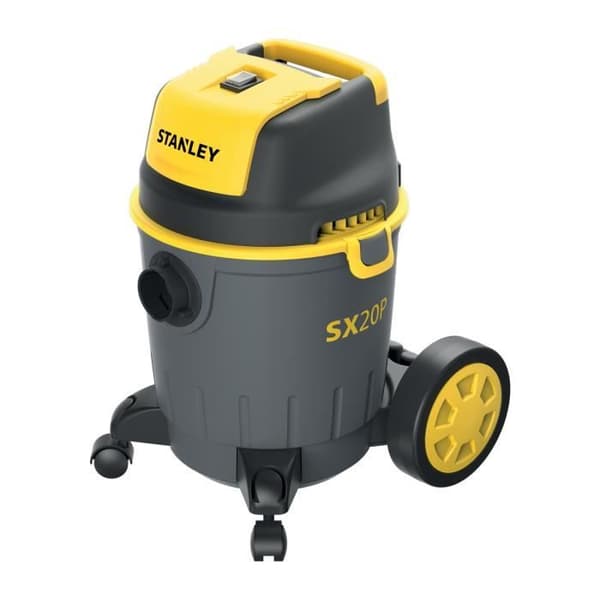Stanley våt- och torrdammsugare på vagn - 1200 W - 20 L - fläkt ingår