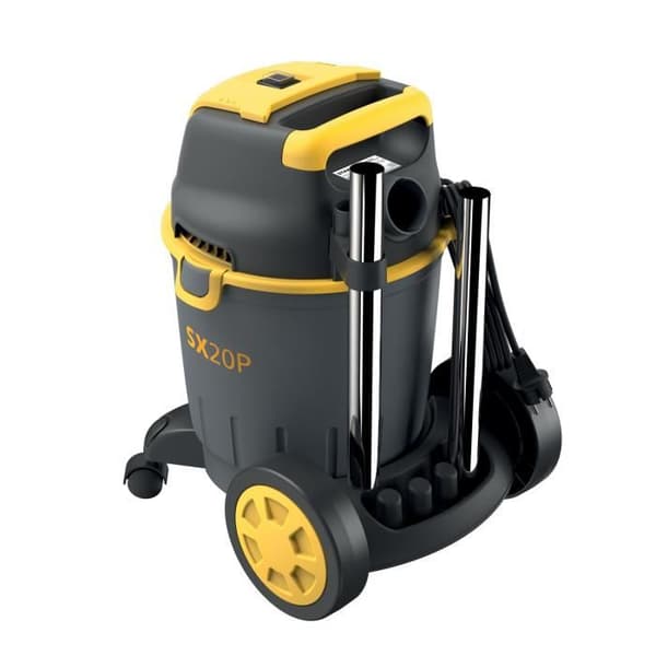 Stanley våt- och torrdammsugare på vagn - 1200 W - 20 L - fläkt ingår