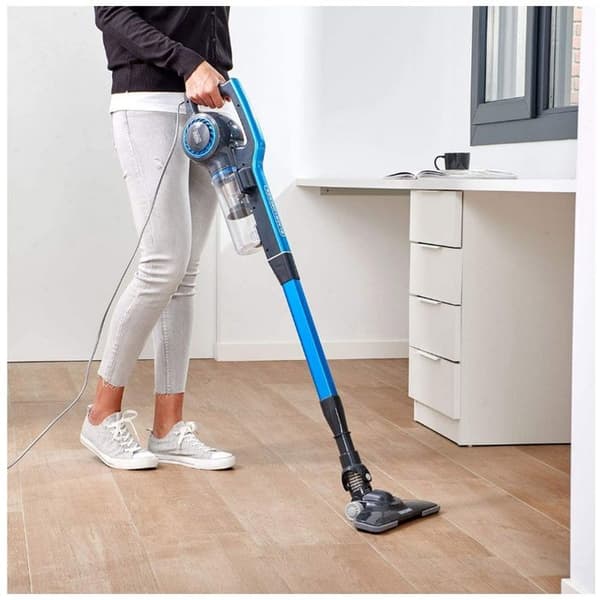 BLACK+DECKER BXVMS600E 600W upprättstående dammsugare, 3 i 1, 6m kabel, 650ml kapacitet, EPA-filter