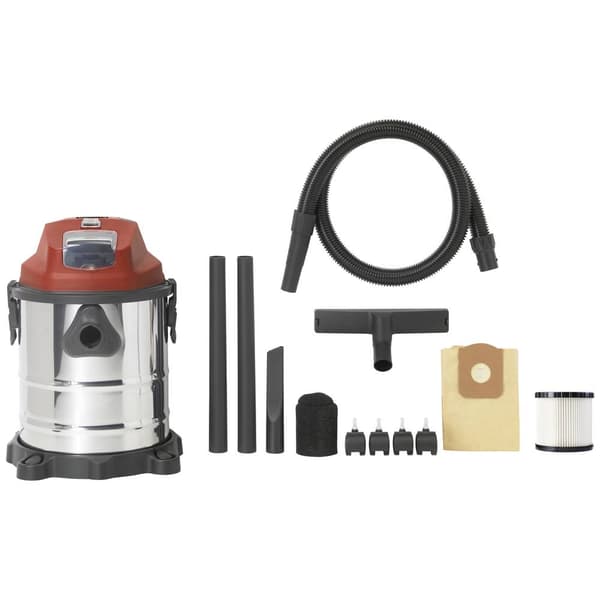 TOOLCRAFT NTS-200 / TAWB-200 TO-7444734 Våt-/torrdammsugare 18.5 l utan batteri , utan laddare