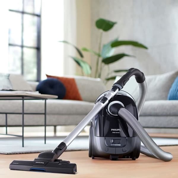 PHILIPS XD3112/09 Dammsugare Släde med Väska Serie 3000 - 900W - 79 dB - Anti-allergen filter