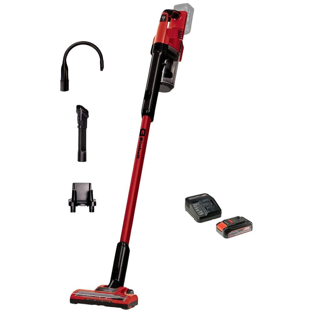 Einhell Power X-Change TE-SV 18 Li + 2,5 Ah Starter-Kit Handdammsugare sladdlös Röd-svart