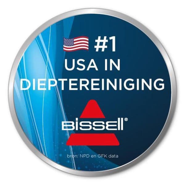 Bissell CrossWave Pet Pro Poseløs 2225N Sort, Blå, Sølv 0,62 L 560 W