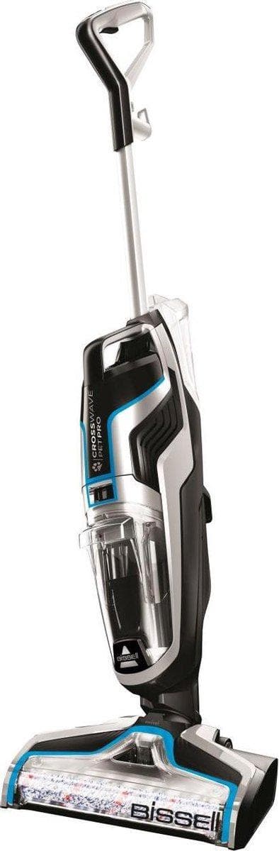Bissell CrossWave Pet Pro Poseløs 2225N Sort, Blå, Sølv 0,62 L 560 W