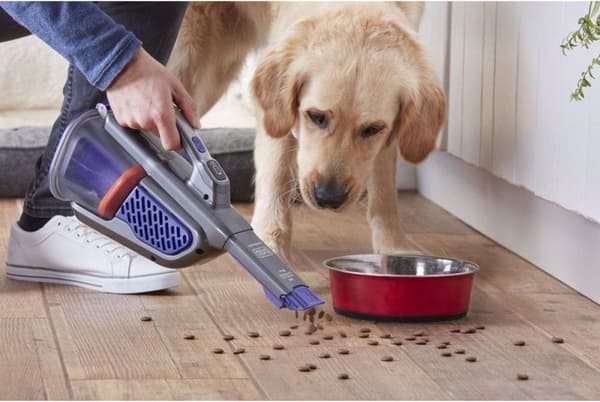 Black & Decker BHHV520BFP handdammsugare Svart, Violet påslös