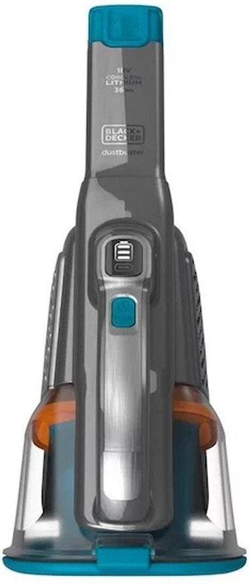 Black & Decker BHHV520BF håndstøvsuger Sort, Blå, Sølv Poseløs