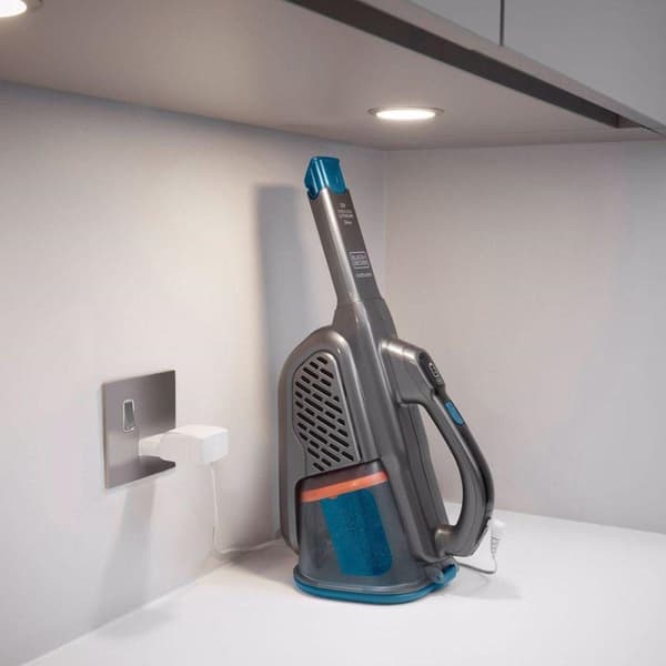 BLACK+DECKER BHHV320J - Kädessä pidettävä varas - sininen, titaani