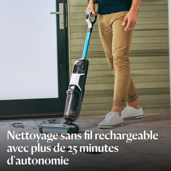 BISSELL CROSSWAVE HF3 SELECT 3639N -3 -in -1 trådlös och praktisk renare och praktisk renare