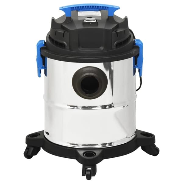 vidaXL Våt-/tørrstøvsuger 1200 W 20 L sølv